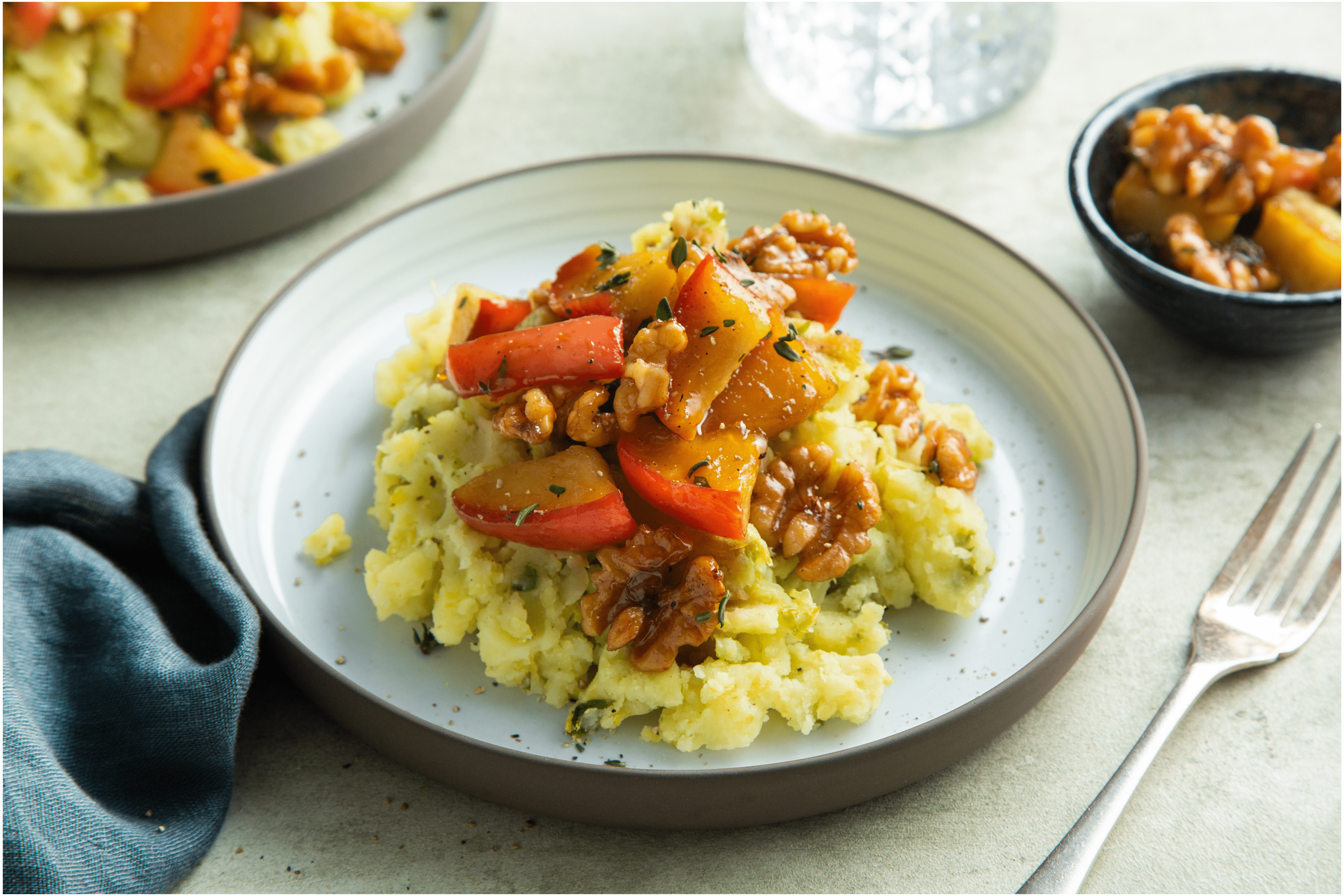 Spruitjes stamppot met appeltjes