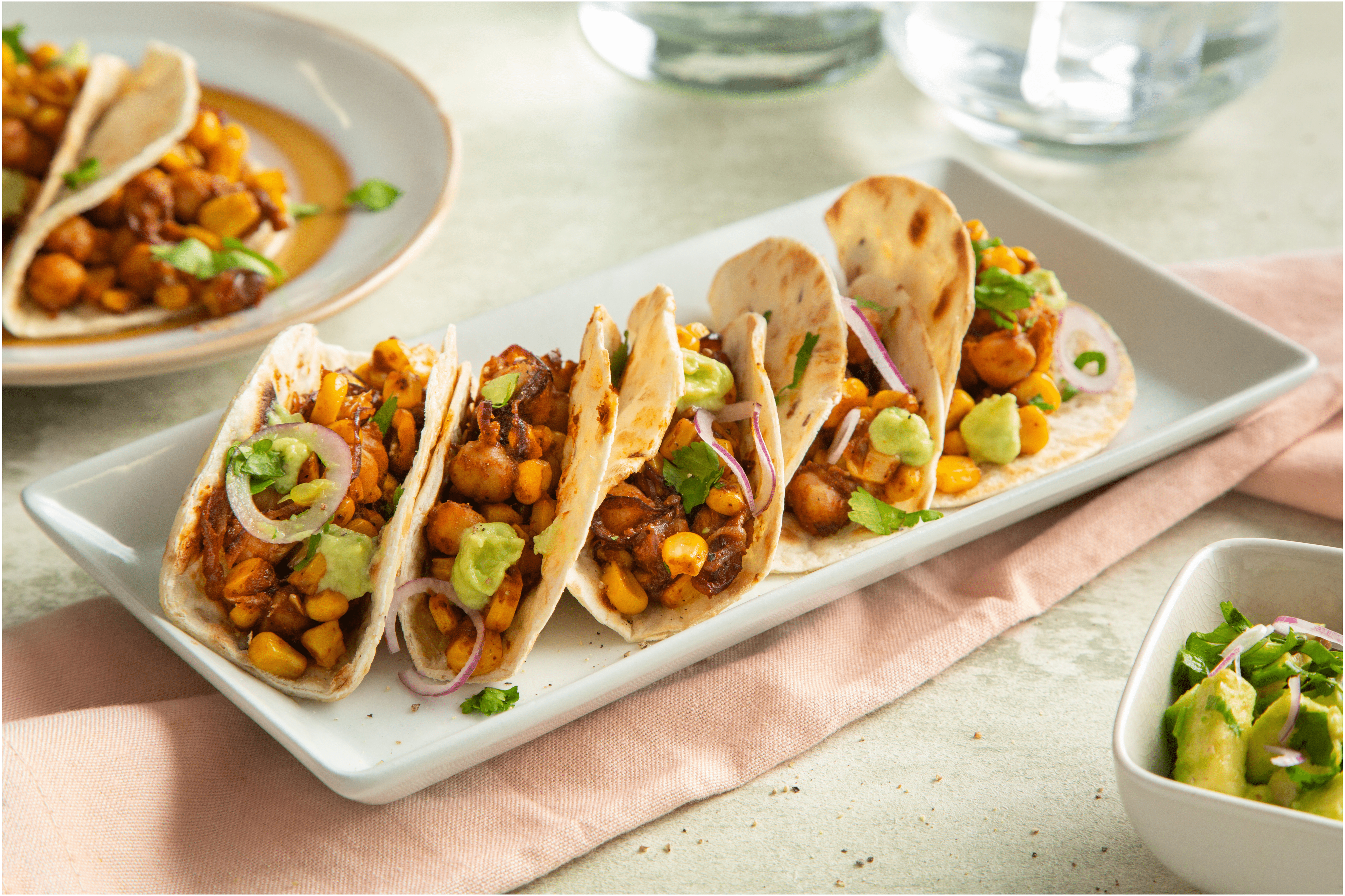 Vegetarische taco's