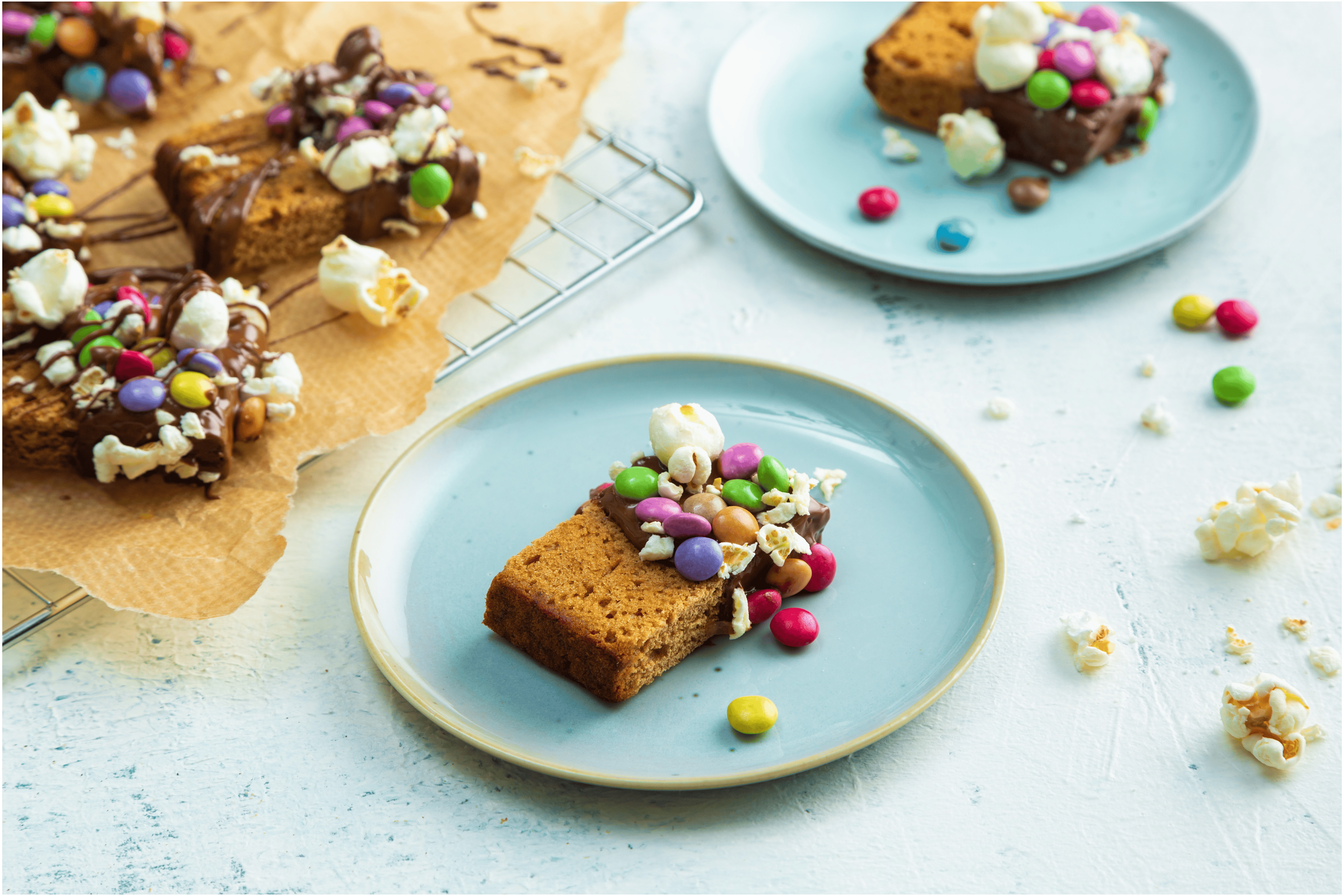 Feestelijke ontbijtkoek snacks