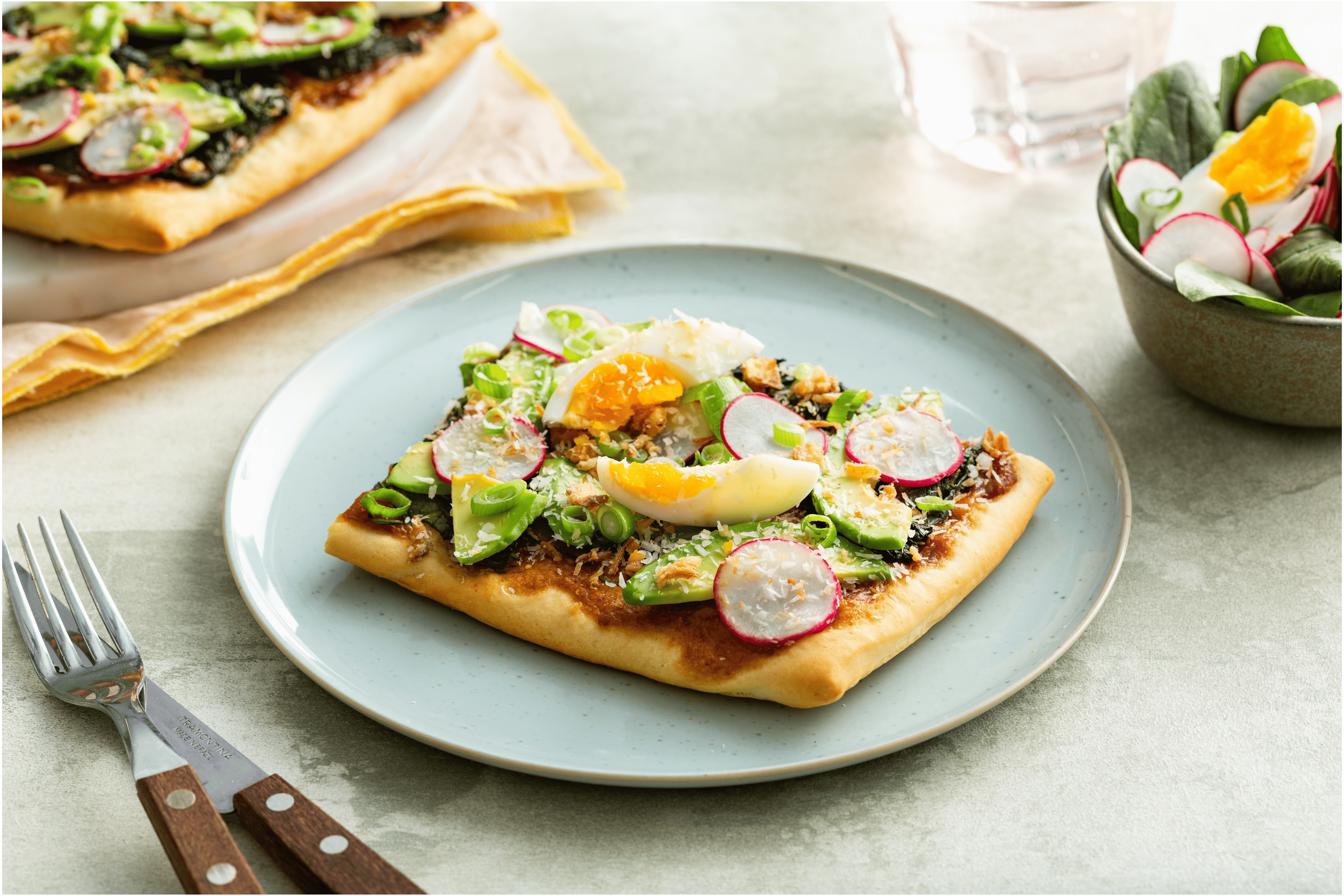 Oosterse pizza