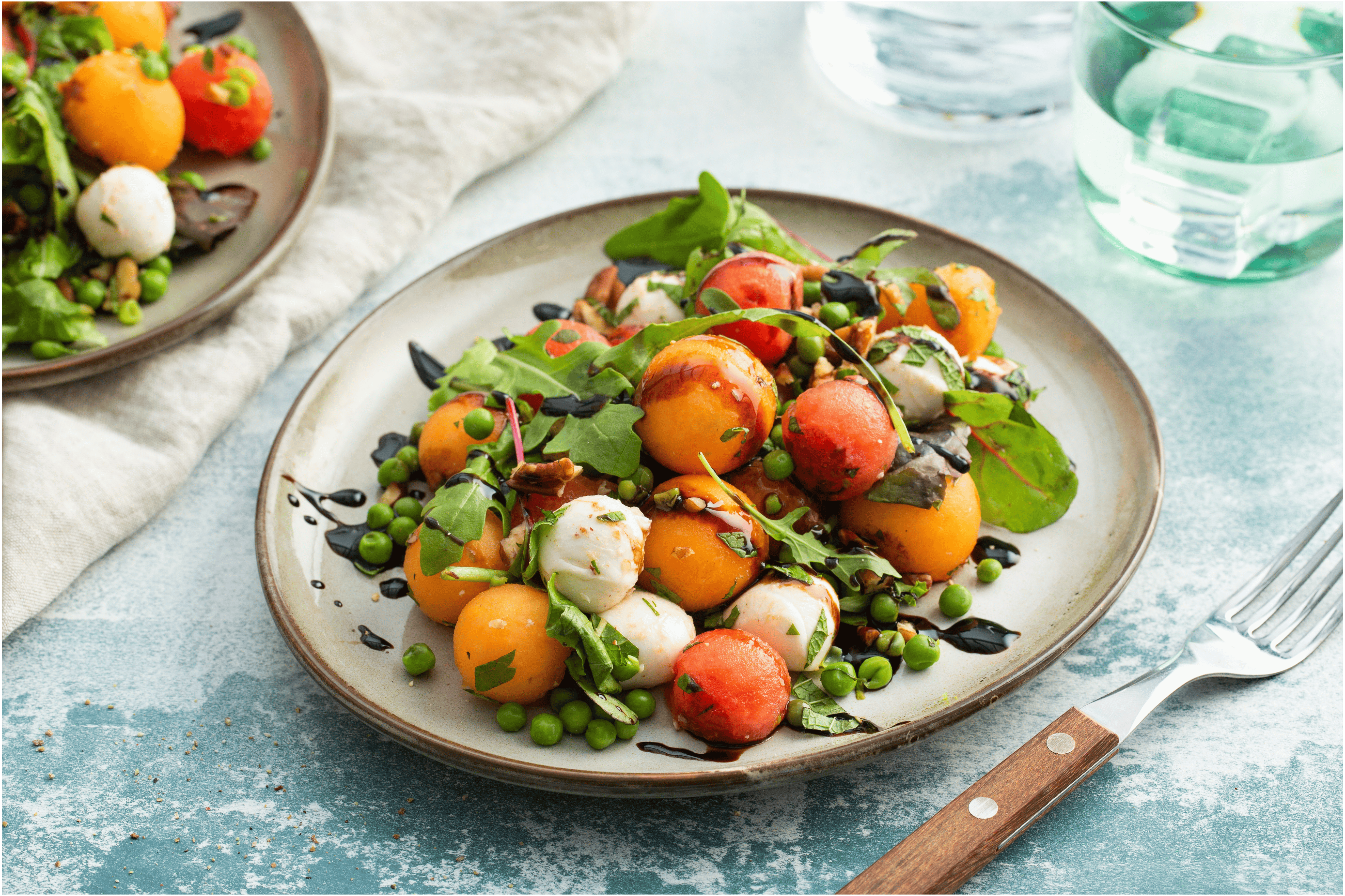 Frisse meloensalade