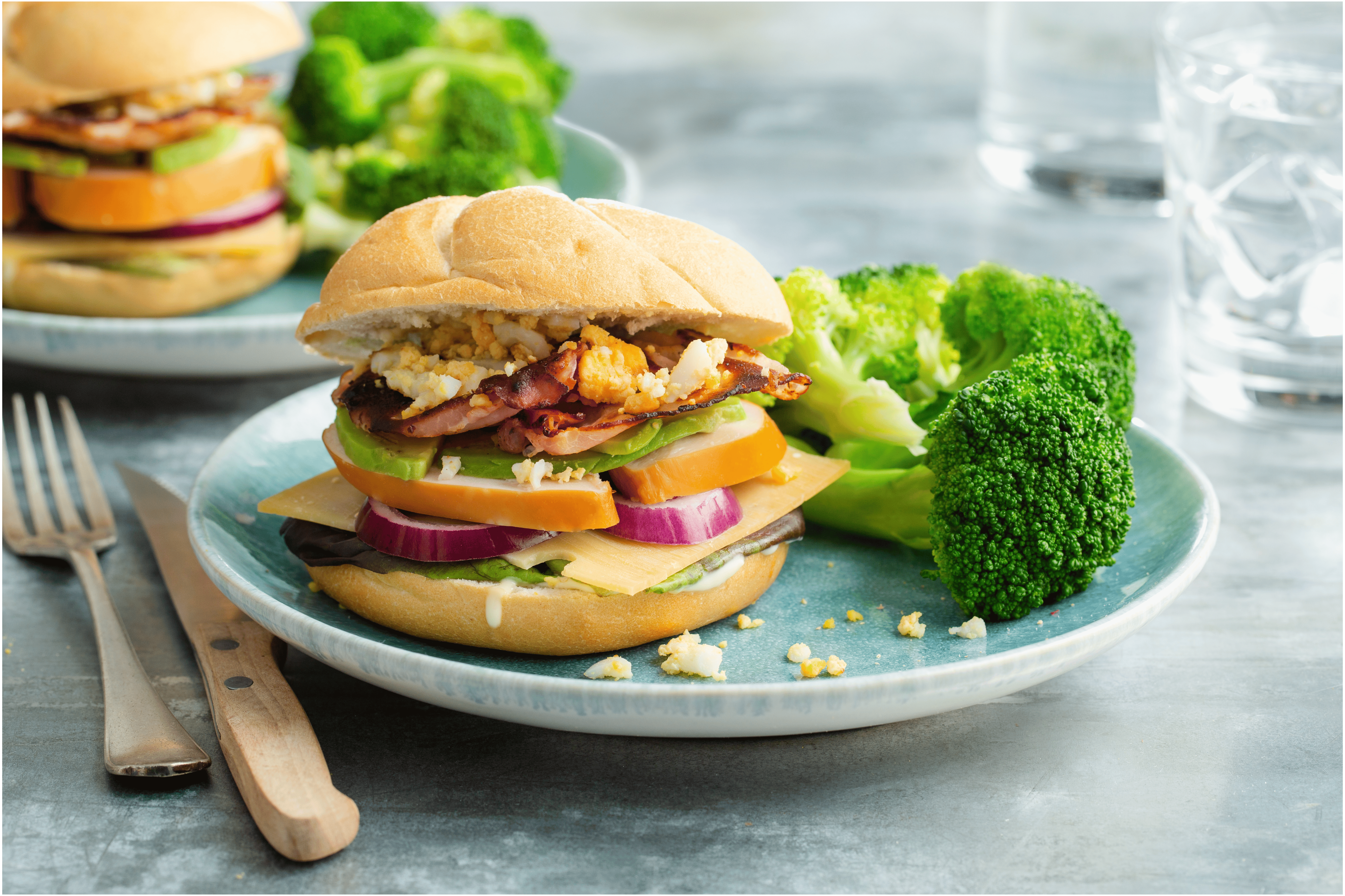 Caesar burgers