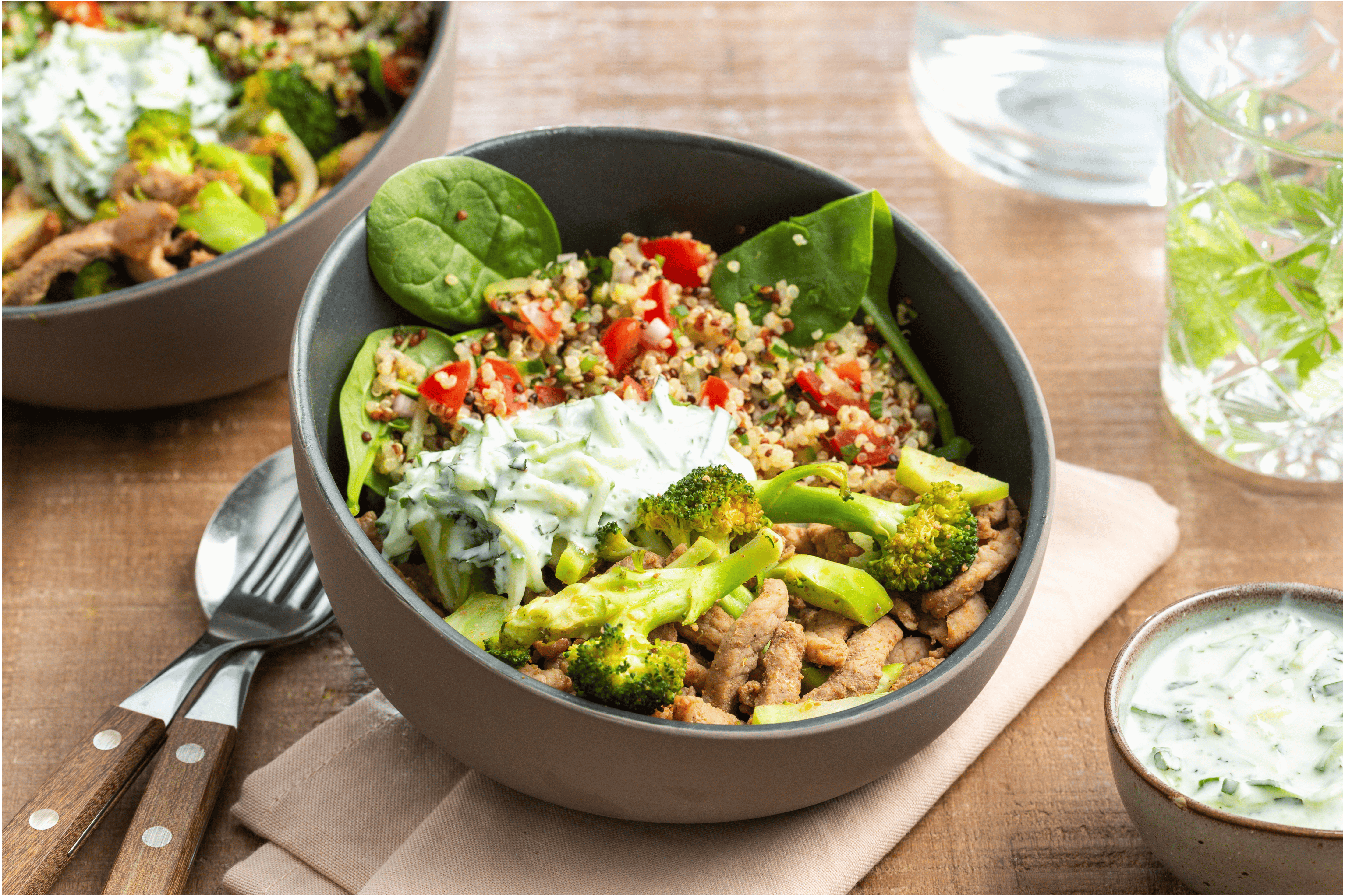 Gyros salade bowl