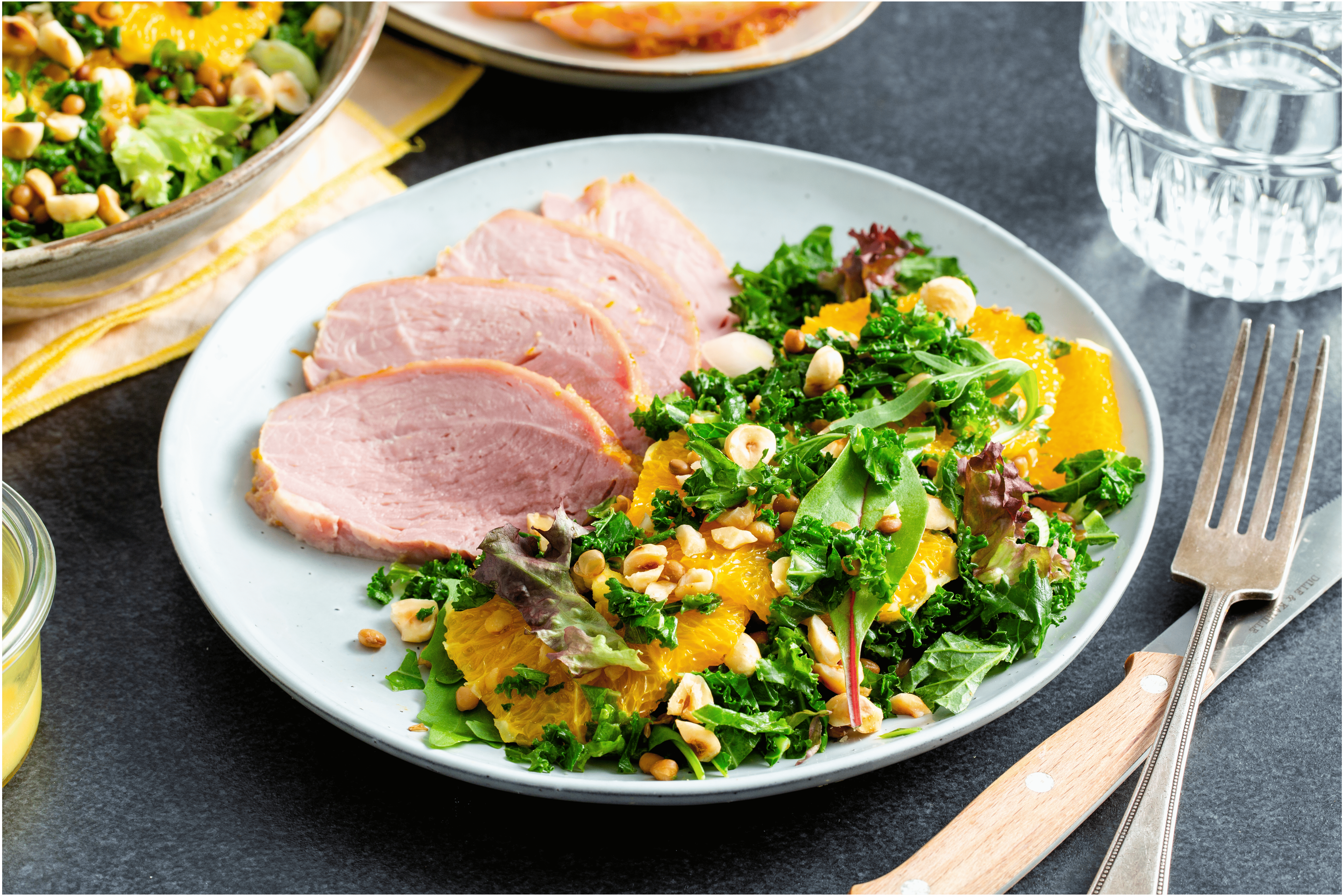 Beenham met gember en sinaasappel uit de oven