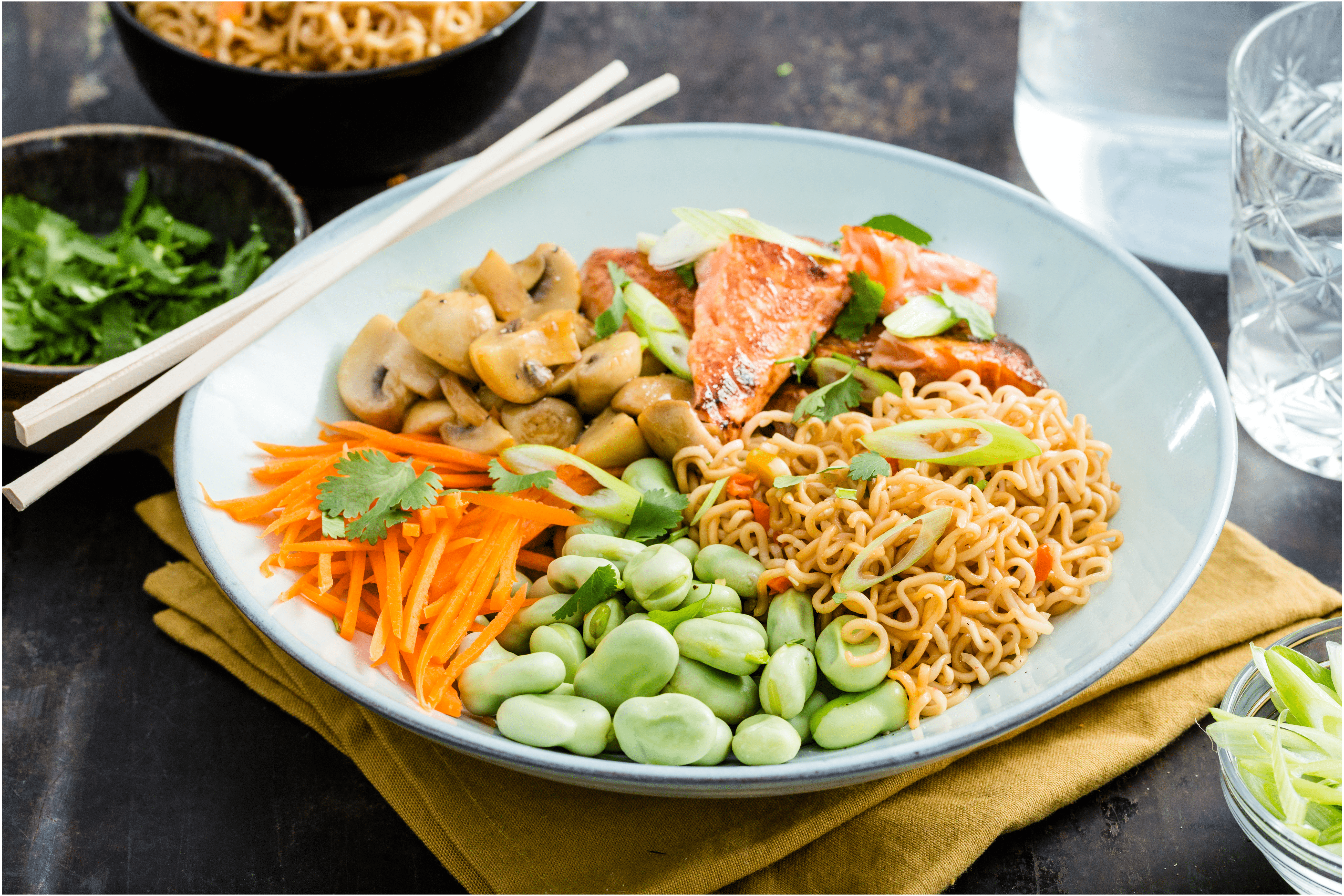 Zalm Teriyaki bowl