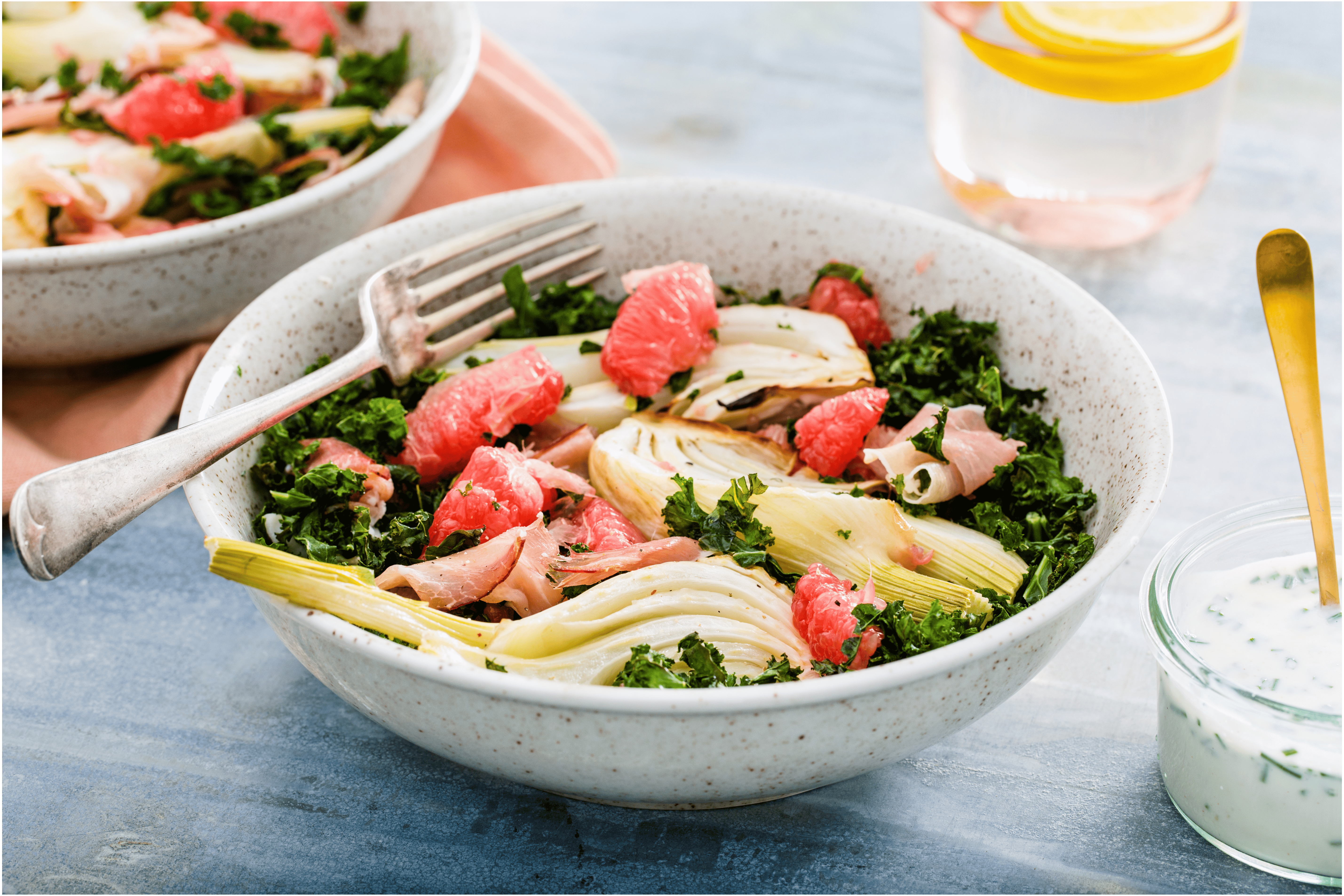 Verrassende grapefruit salade