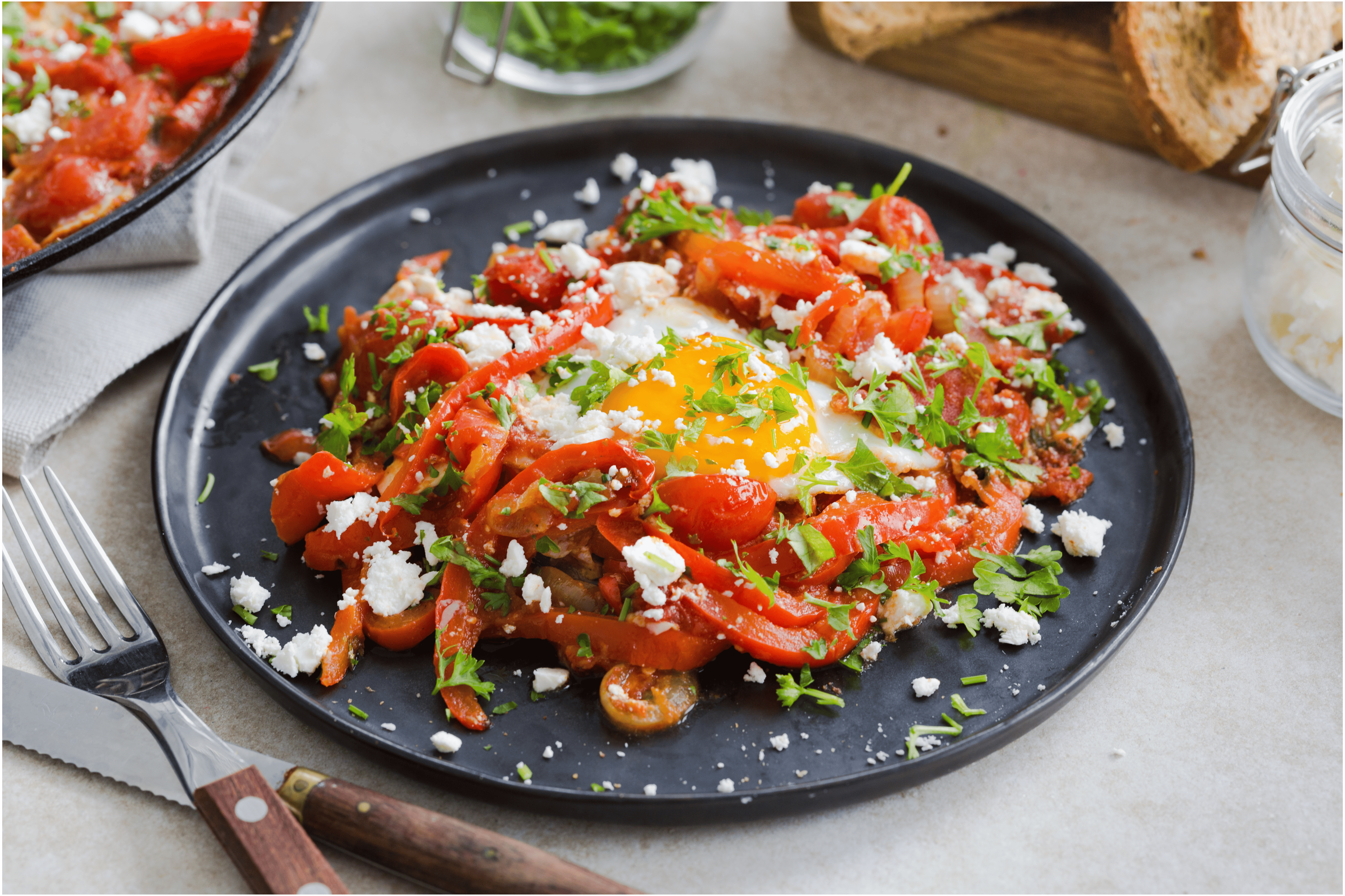 Kruidige shakshuka