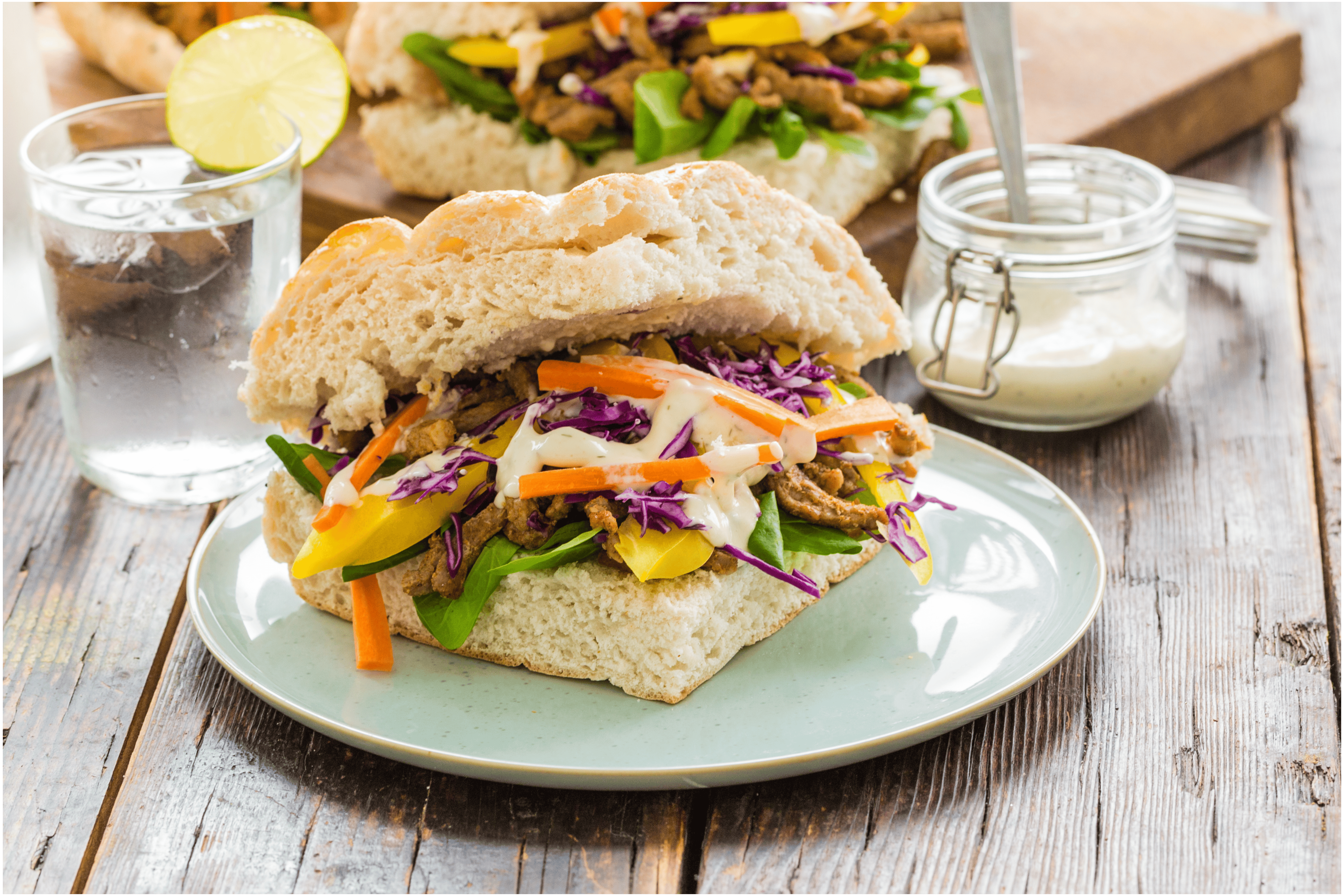 Luxe broodjes shoarma