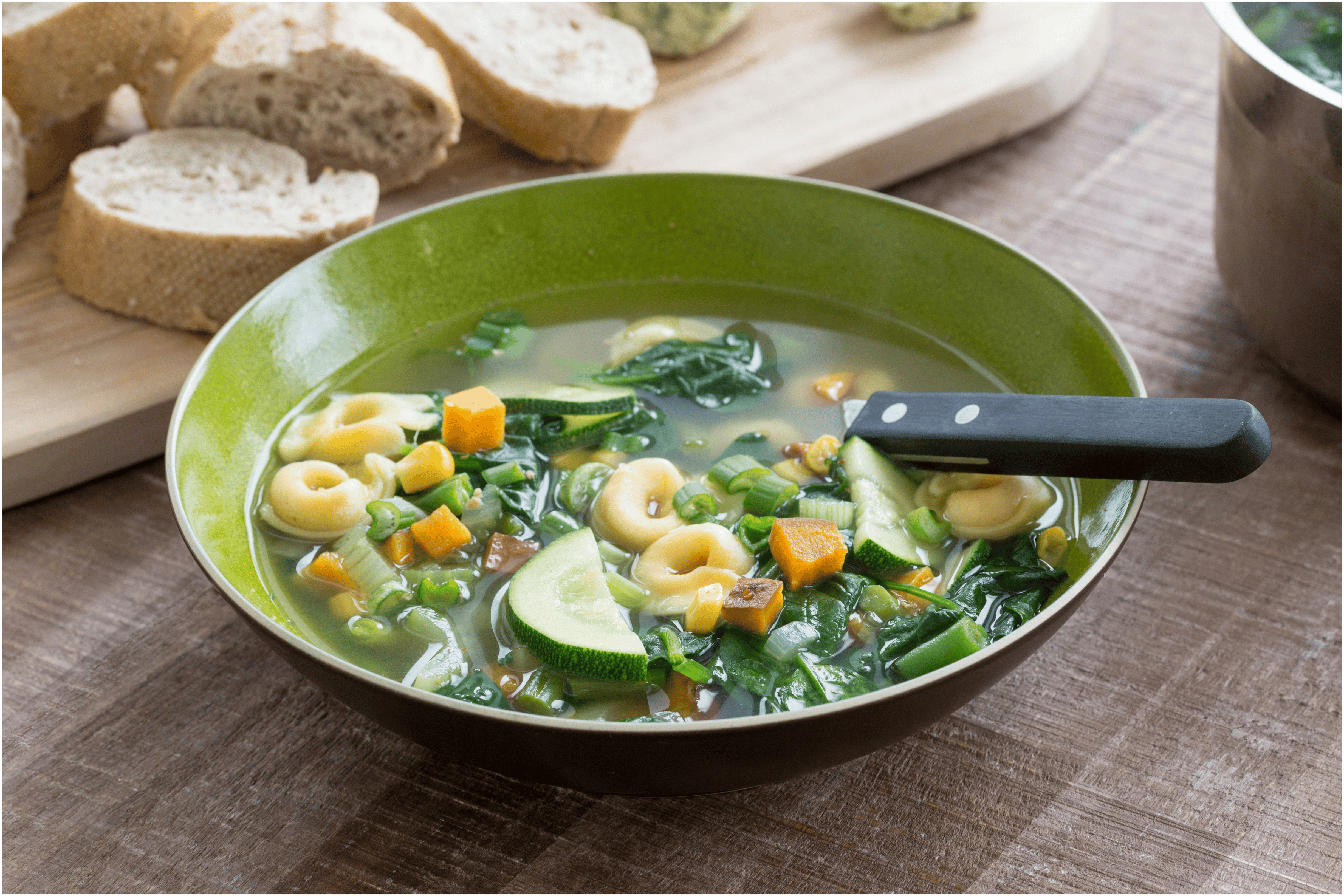Zomerse minestrone