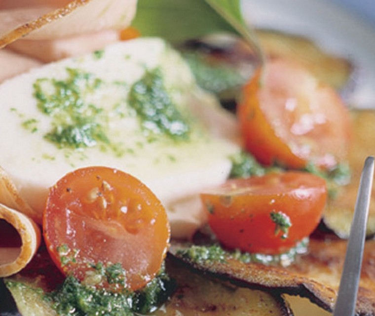 Carpaccio van aubergine