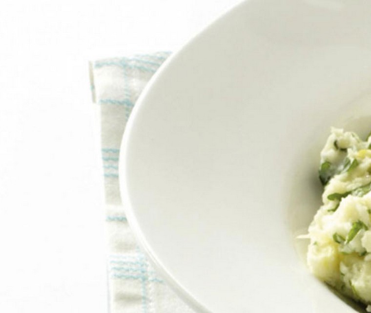 Raapsteeltjesstamppot met geitenkaas