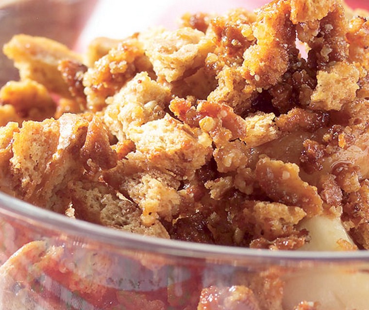 Chocolade-banaancrumble