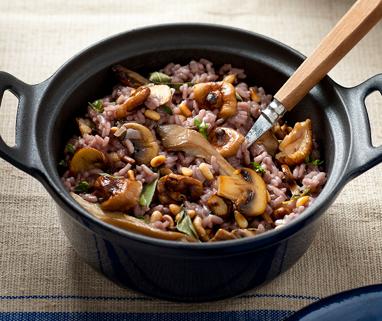 Paddenstoelenrisotto