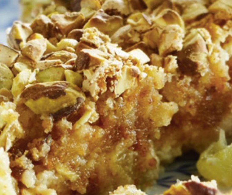 Ananastaartje met pistache