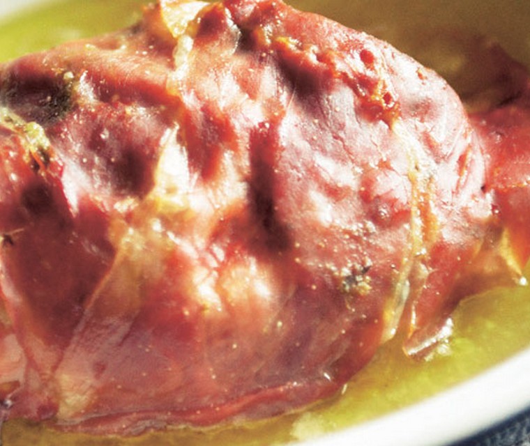 Kipfilet gevuld met pesto en parmaham