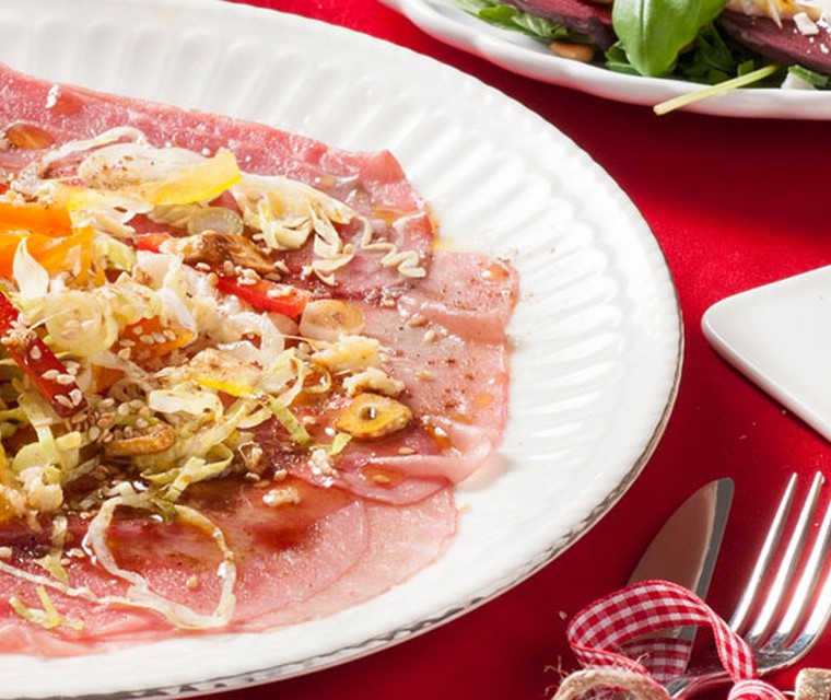 Oosterse carpaccio
