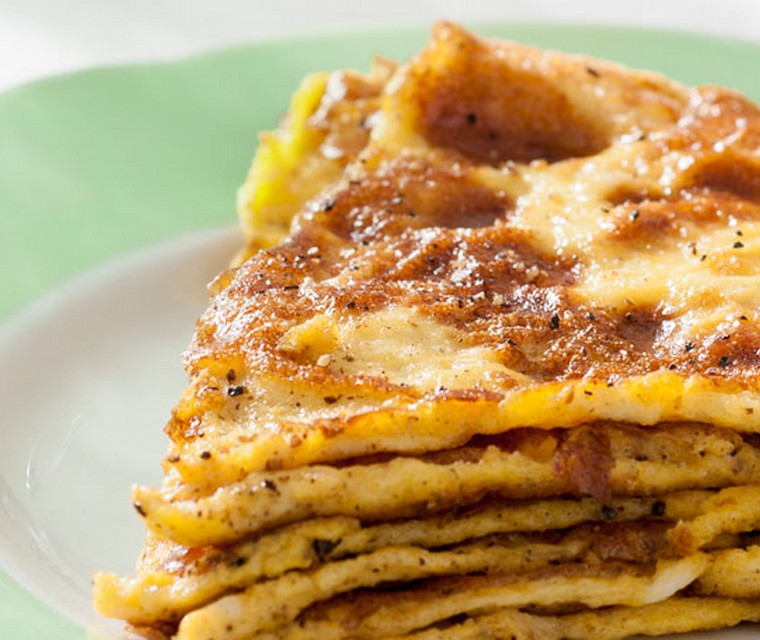 Smeuïge omelet met laagjes van Freya Elders