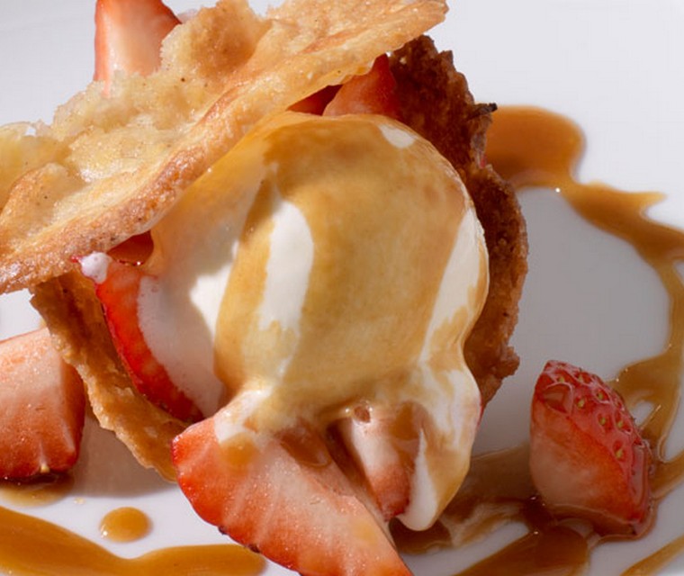 Kletskopcupjes met Westmalle-karamel van Frank van Biemen