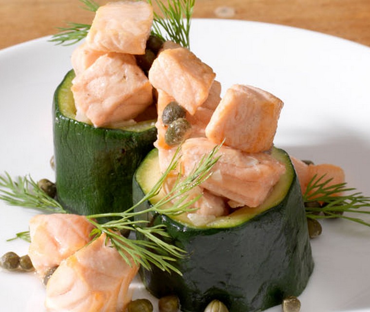 Gevulde courgette met Duvel van Frank van Biemen