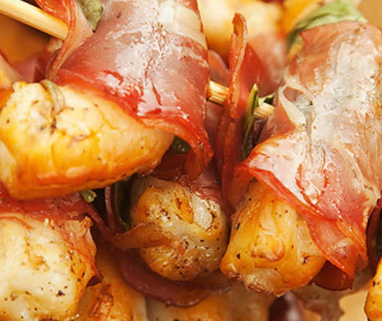 Gamba's met parmaham