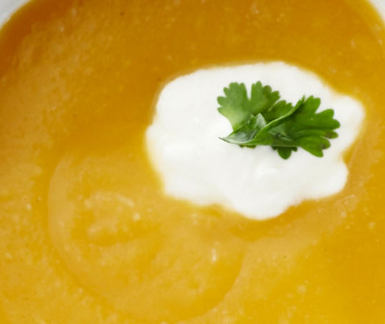 De pompoensoep met sinaasappel van Marieke Paalman