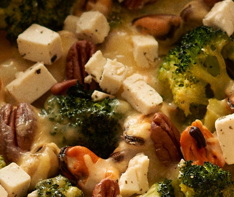 De broccolitaart van Anouk Boef