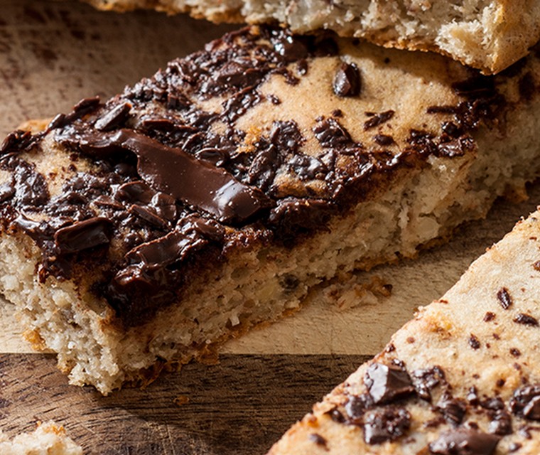 Bananenplaattaart van Anne de Graaf