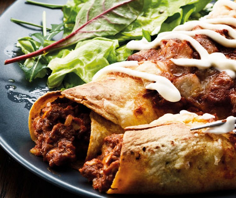 Enchilada’s uit de oven