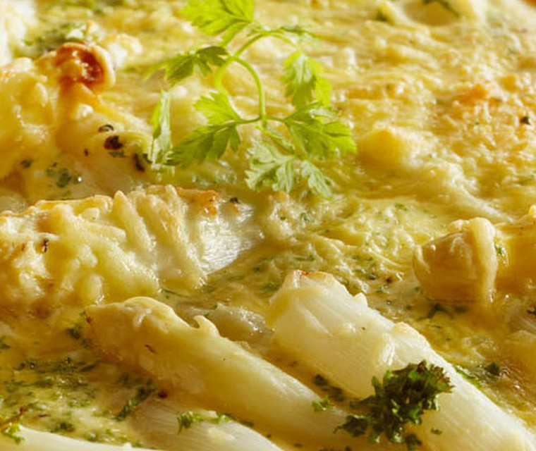 Aspergequiche met graskaas