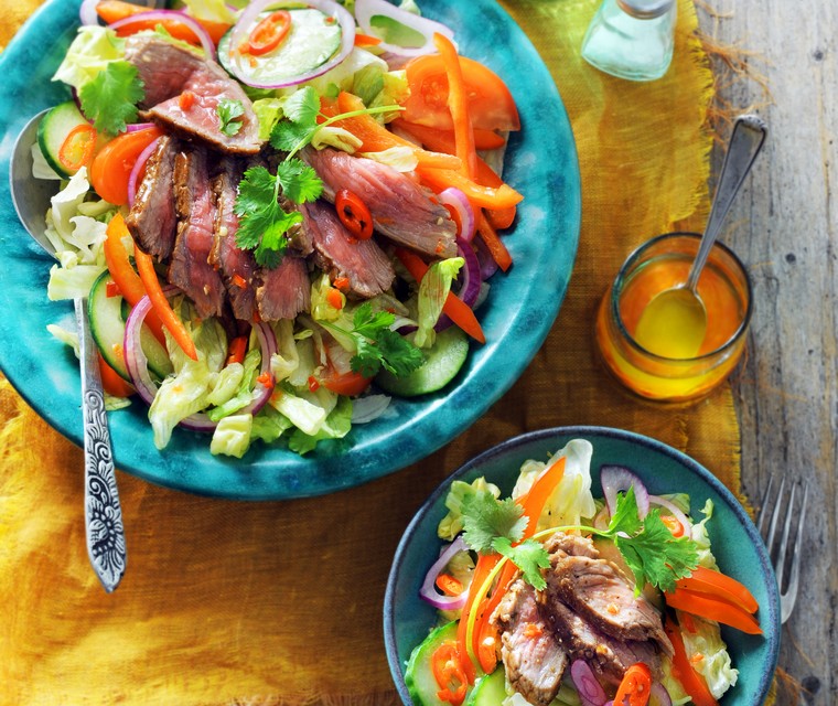 Thaise beefsalade van Yvonne Koning