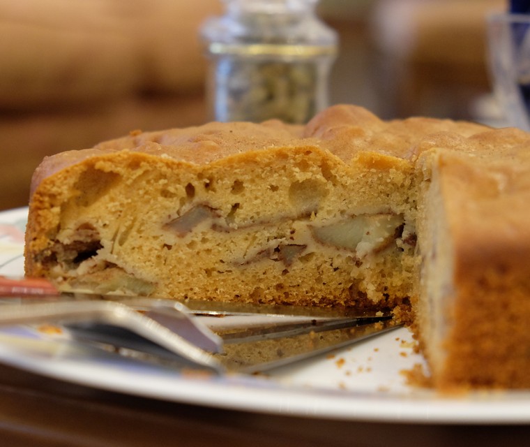 Appelcake zonder toegevoegde suiker van Nahid Samie