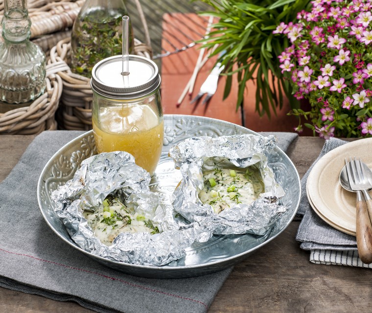 Vispakketje met blauwe kaas van Anandi Grefkens