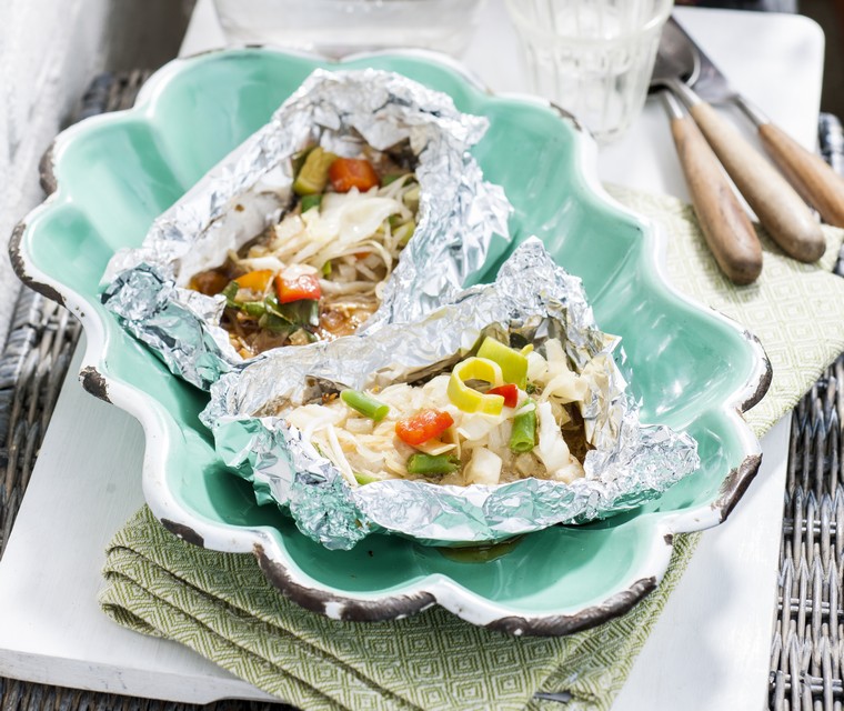 Oosters kabeljauwpakketje van Maria Romkes - de Boer