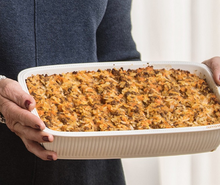 Jauheliha ja riisiä uunista (gehakt/rijst-schotel) van Ritva Turkenburg