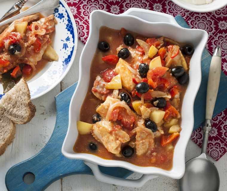 Kabeljauwstoofschotel van Ane Olsen