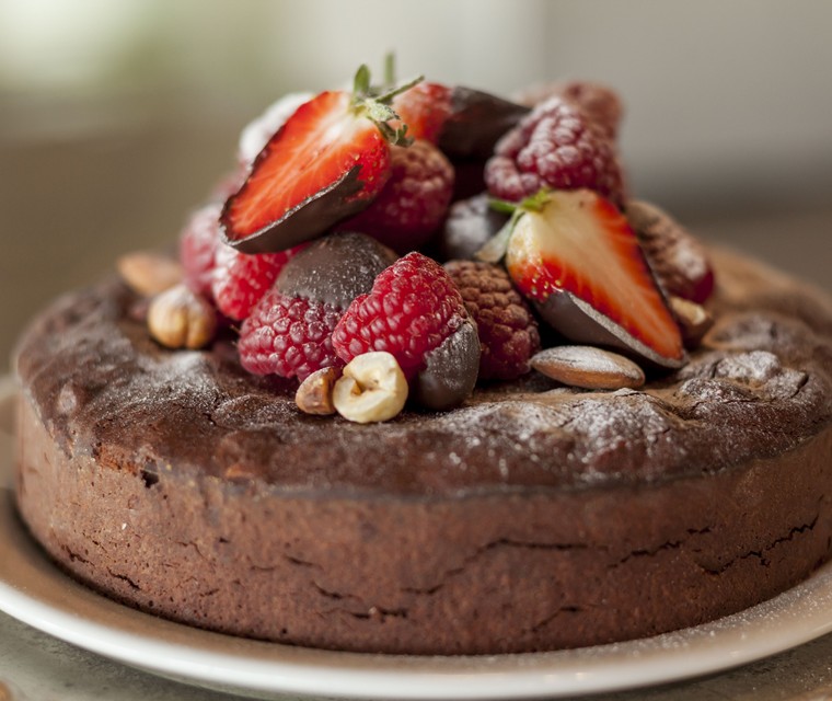 Machtige chocoladetaart van Eline en Anne