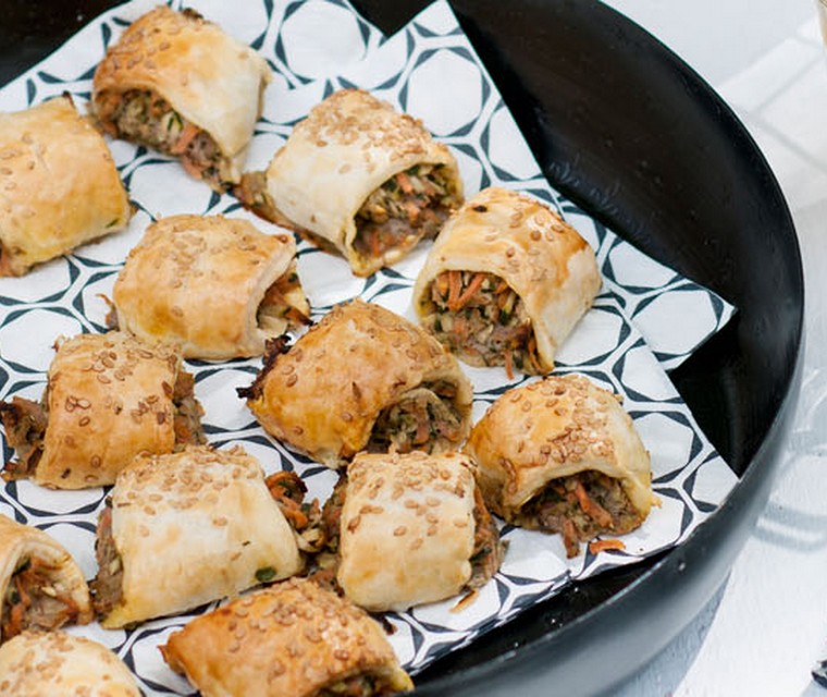 Saucijzenbroodjes met verborgen groenten van Marleen de Veij