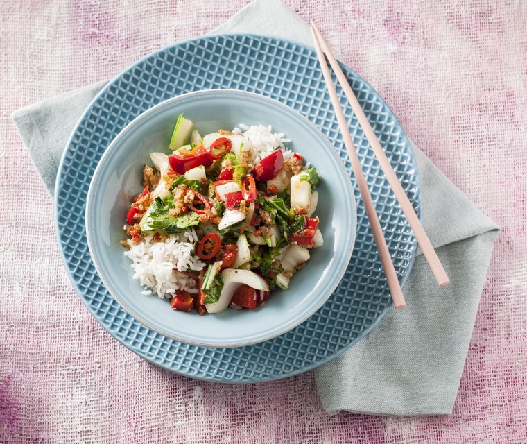 Paksoi met speculaaskruiden van Vivian Acquah