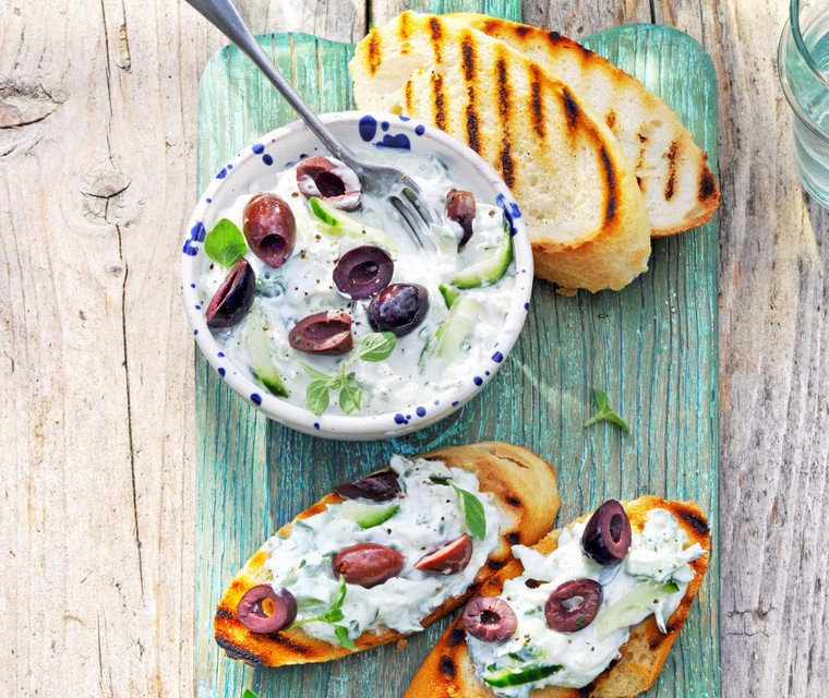 Komkommersaus, naar idee van Maria