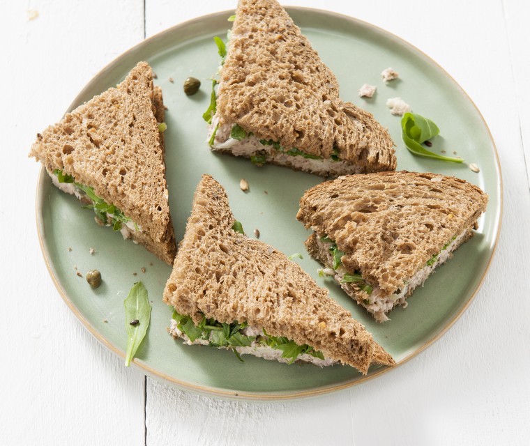 Sandwich van tonijn