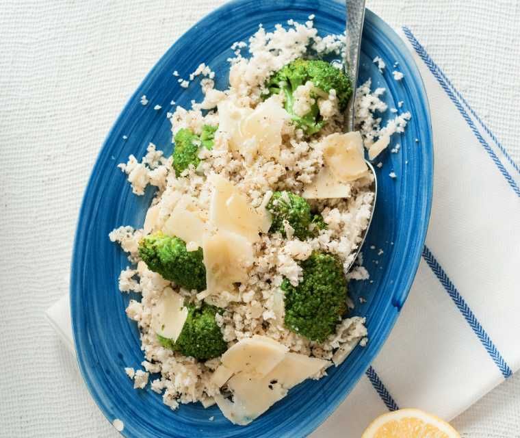 Bloemkoolrijst met broccoli