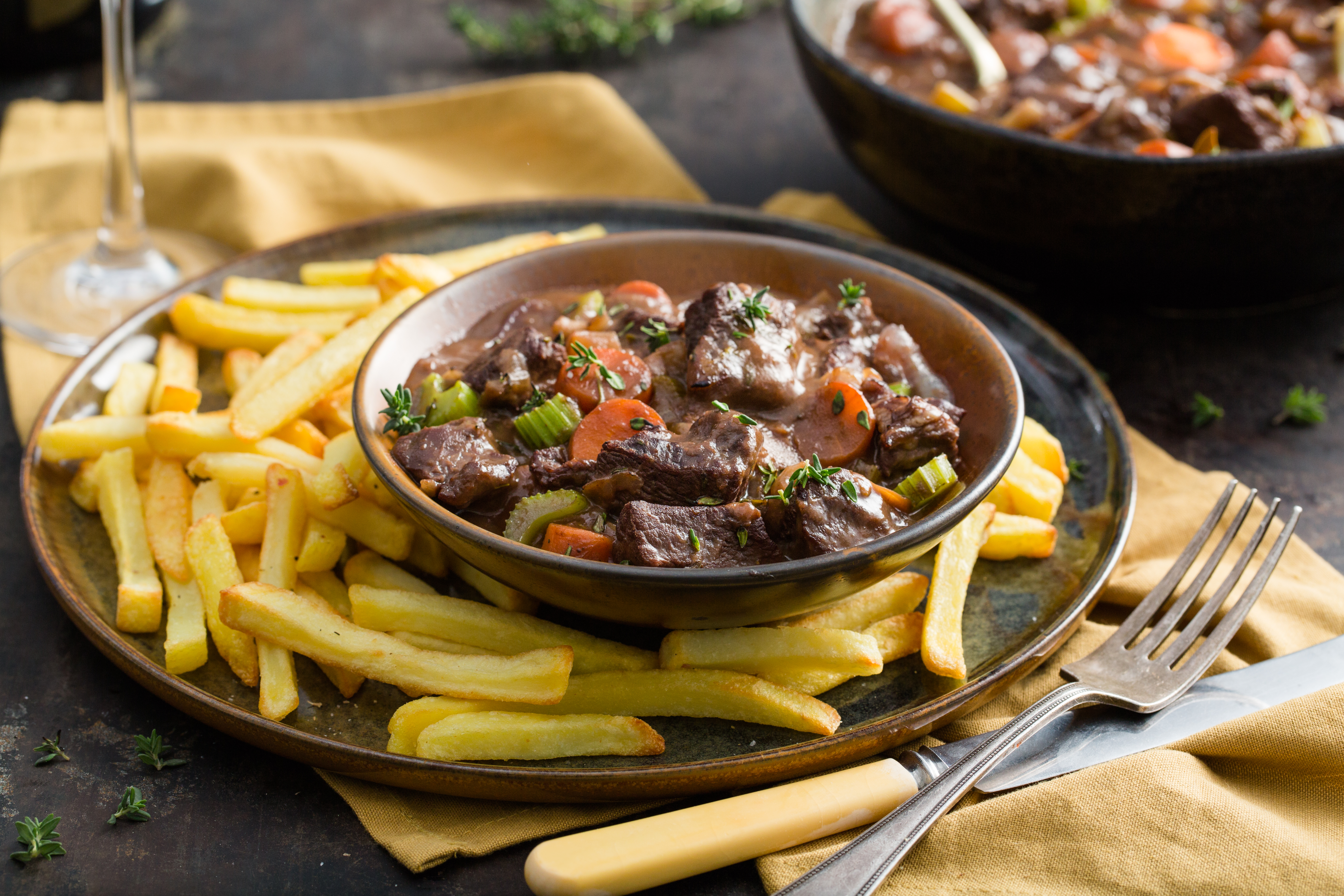 Klassieke runderstoof