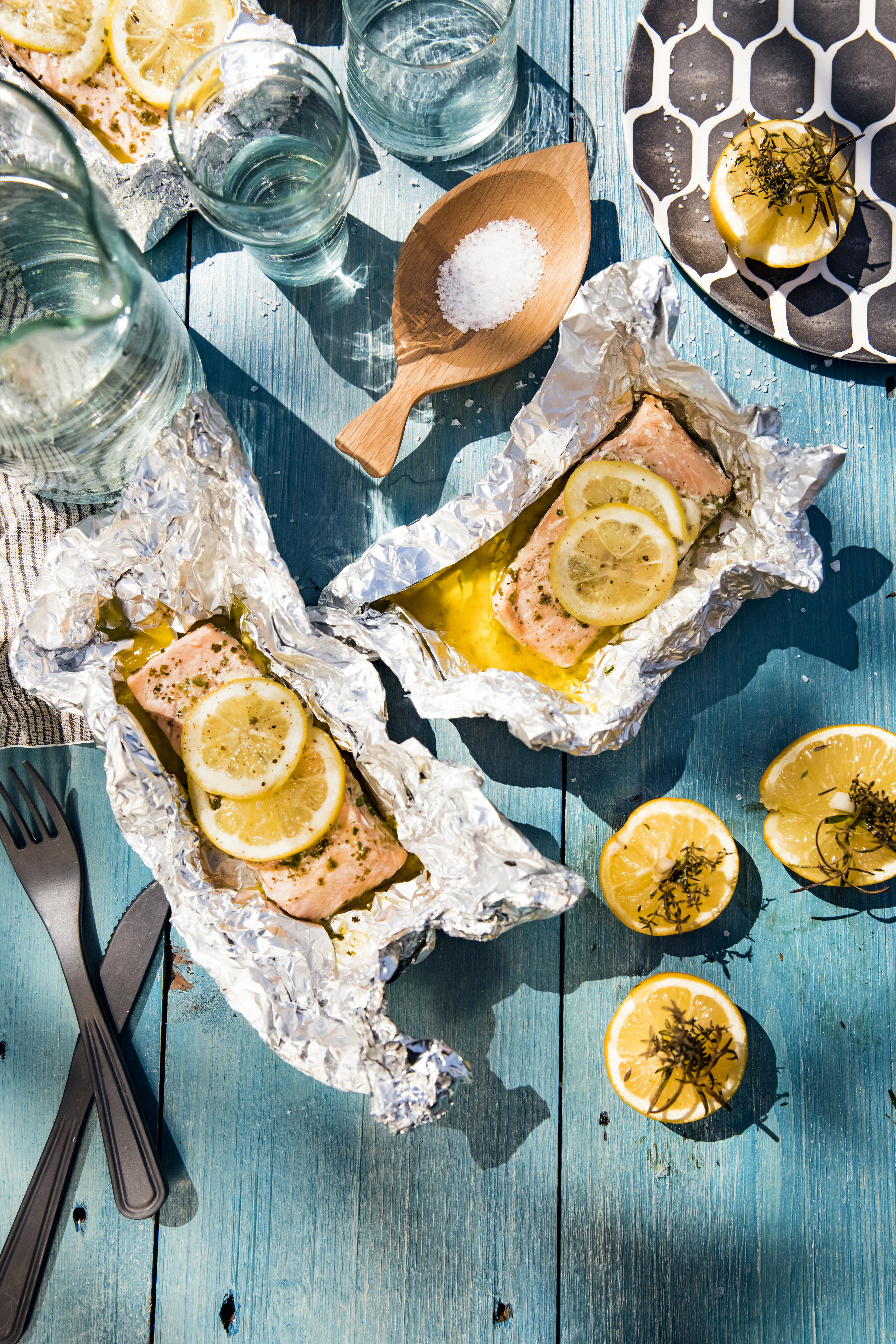 Kruidig vispakketje met citroen