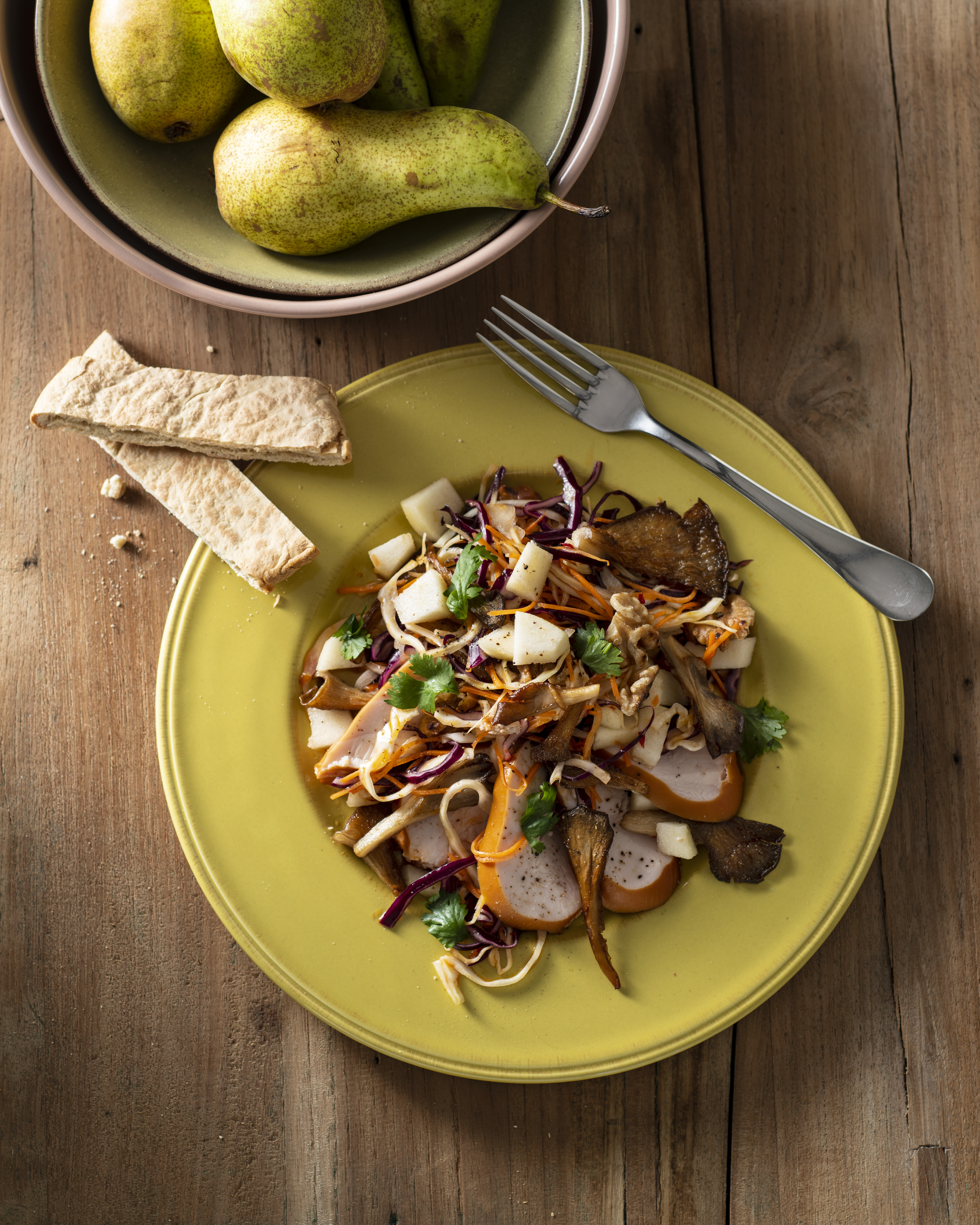 Herfstsalade met kool