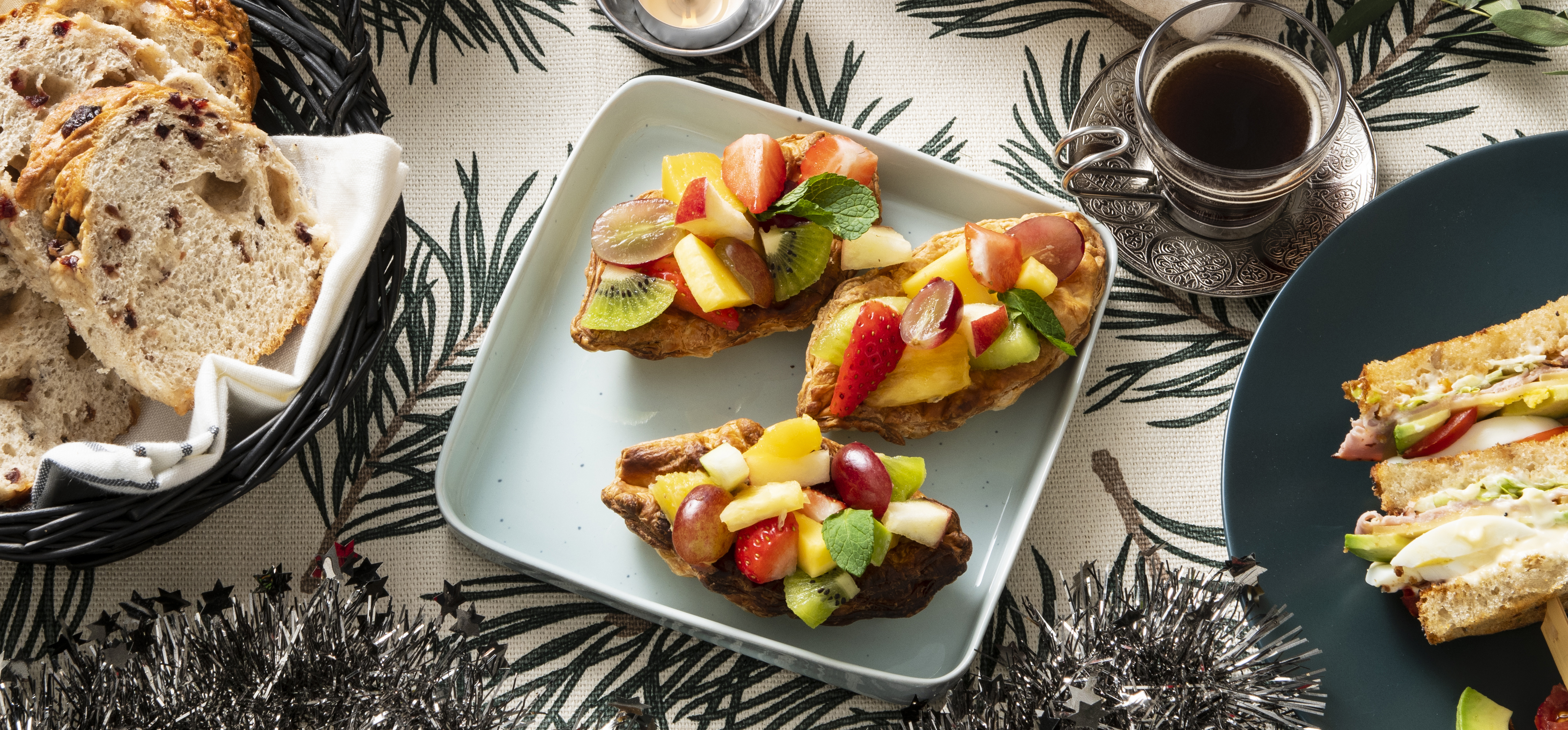 Fruitschuitje met munt