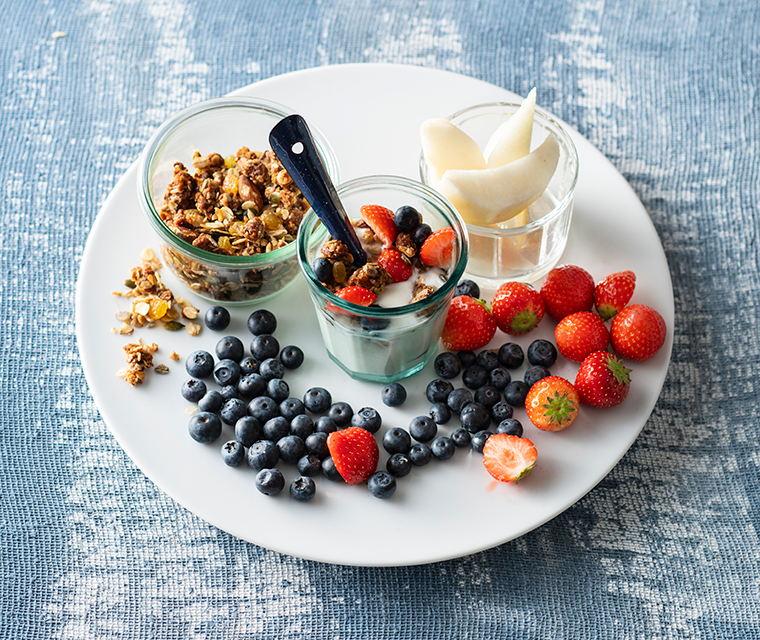 Yoghurtbar met huisgemaakte granola