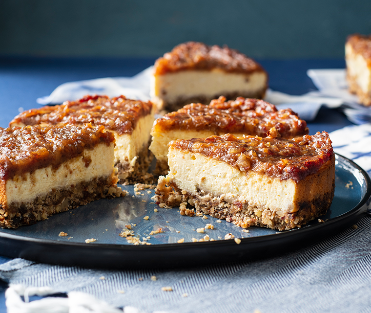 Cheesecake met dadels