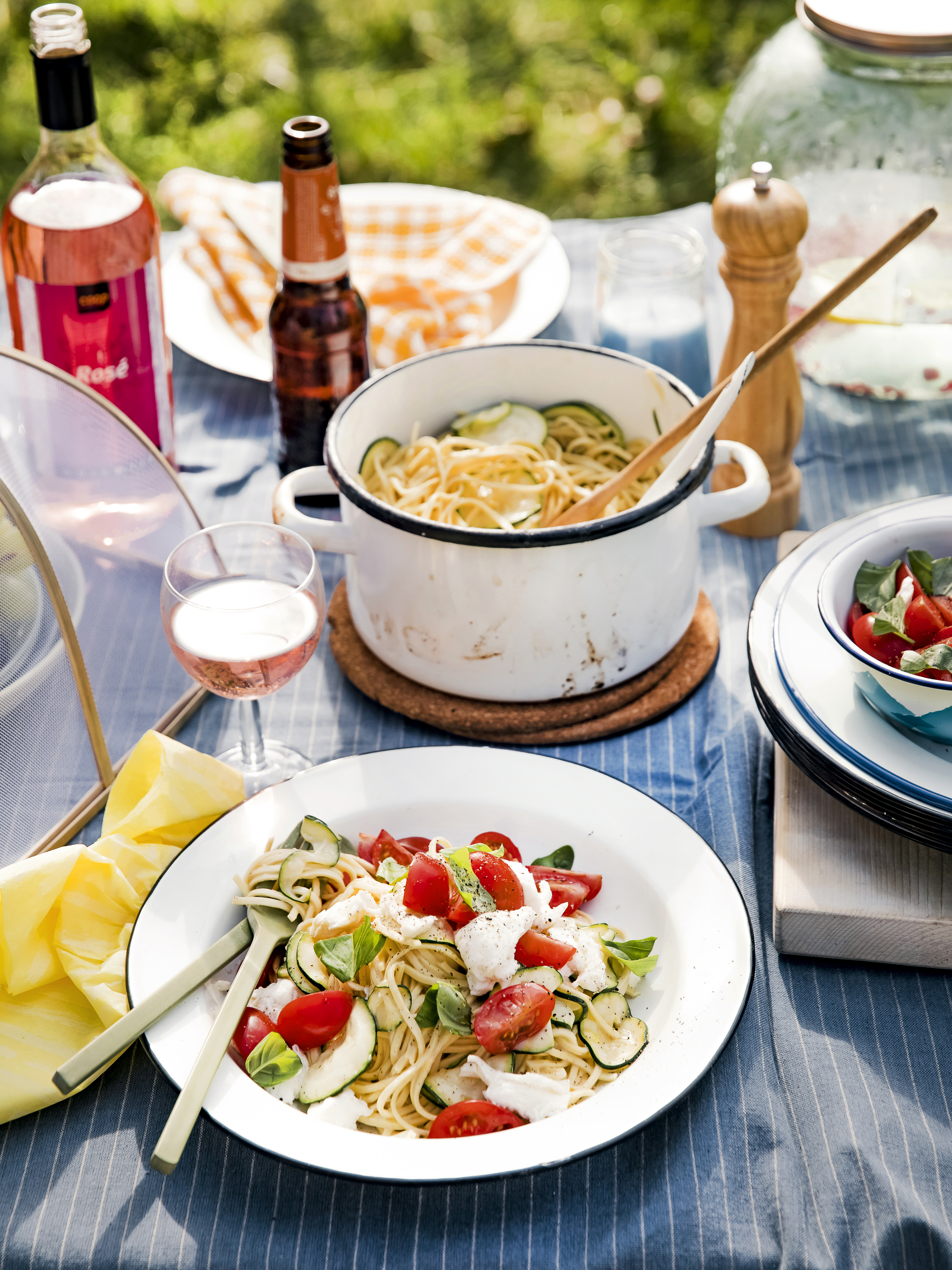 Zomerse vega ‘carbonara’