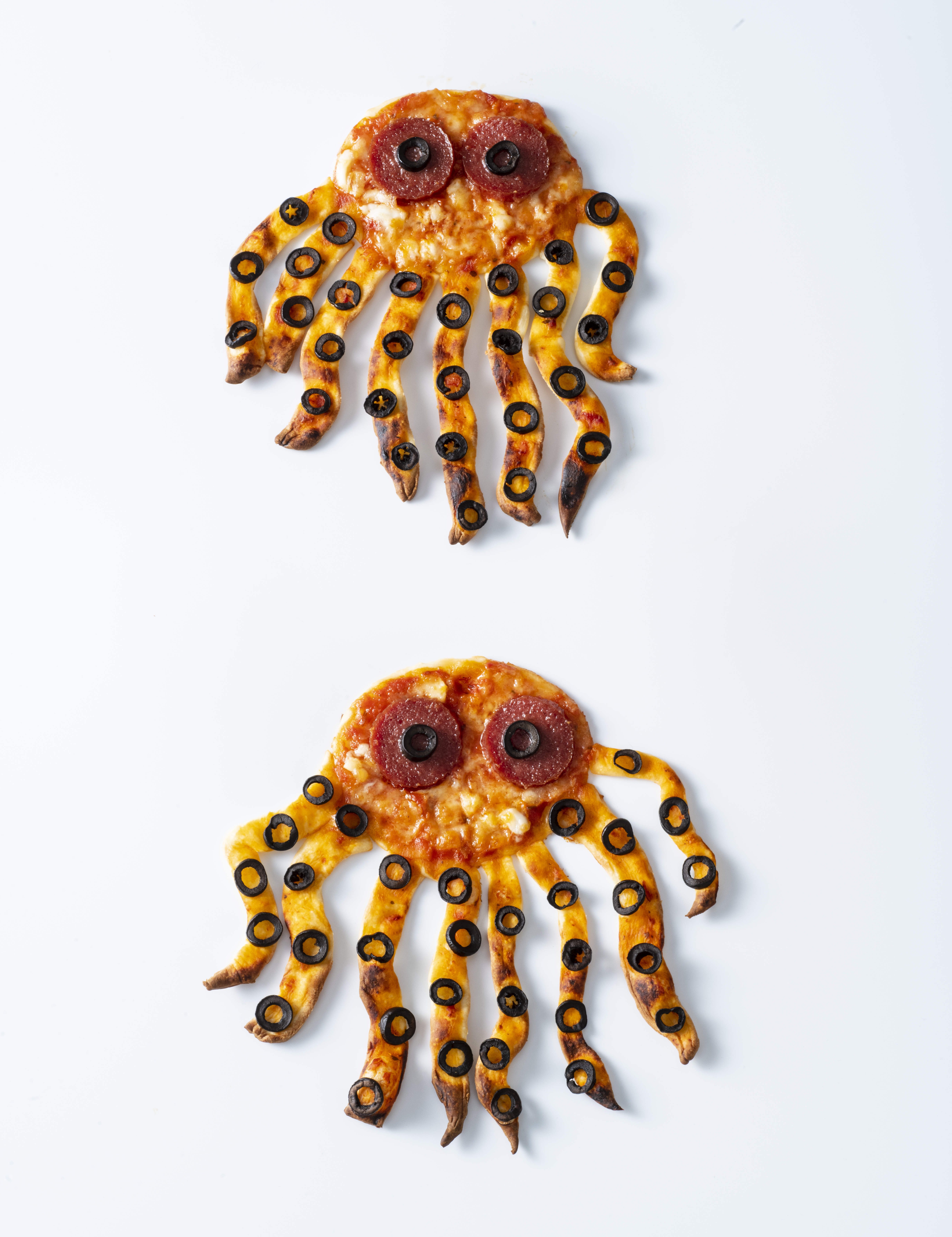 Carnavalskrakers octopus pizza