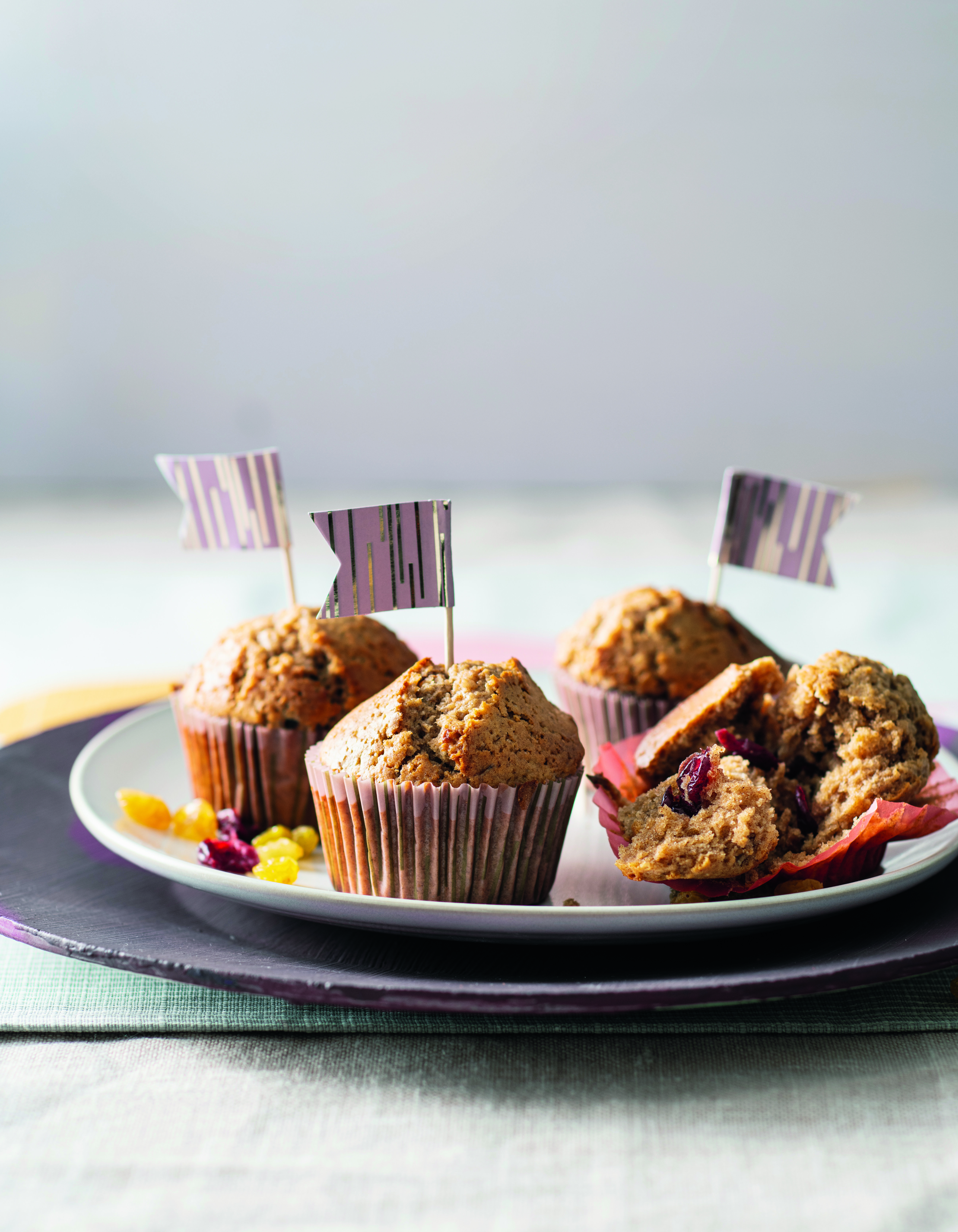 Wintermuffins met cranberries